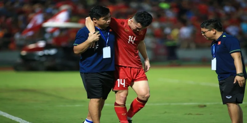 Hiện chưa có thông tin tiếp theo về chấn thương của Hoàng Đức