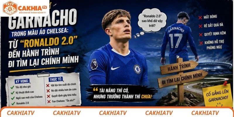MU bán Garnacho sang Chelsea: Từ “Ronaldo 2.0” đến hành trình đi tìm lại chính mình